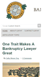 Mobile Screenshot of bankruptcymastery.com